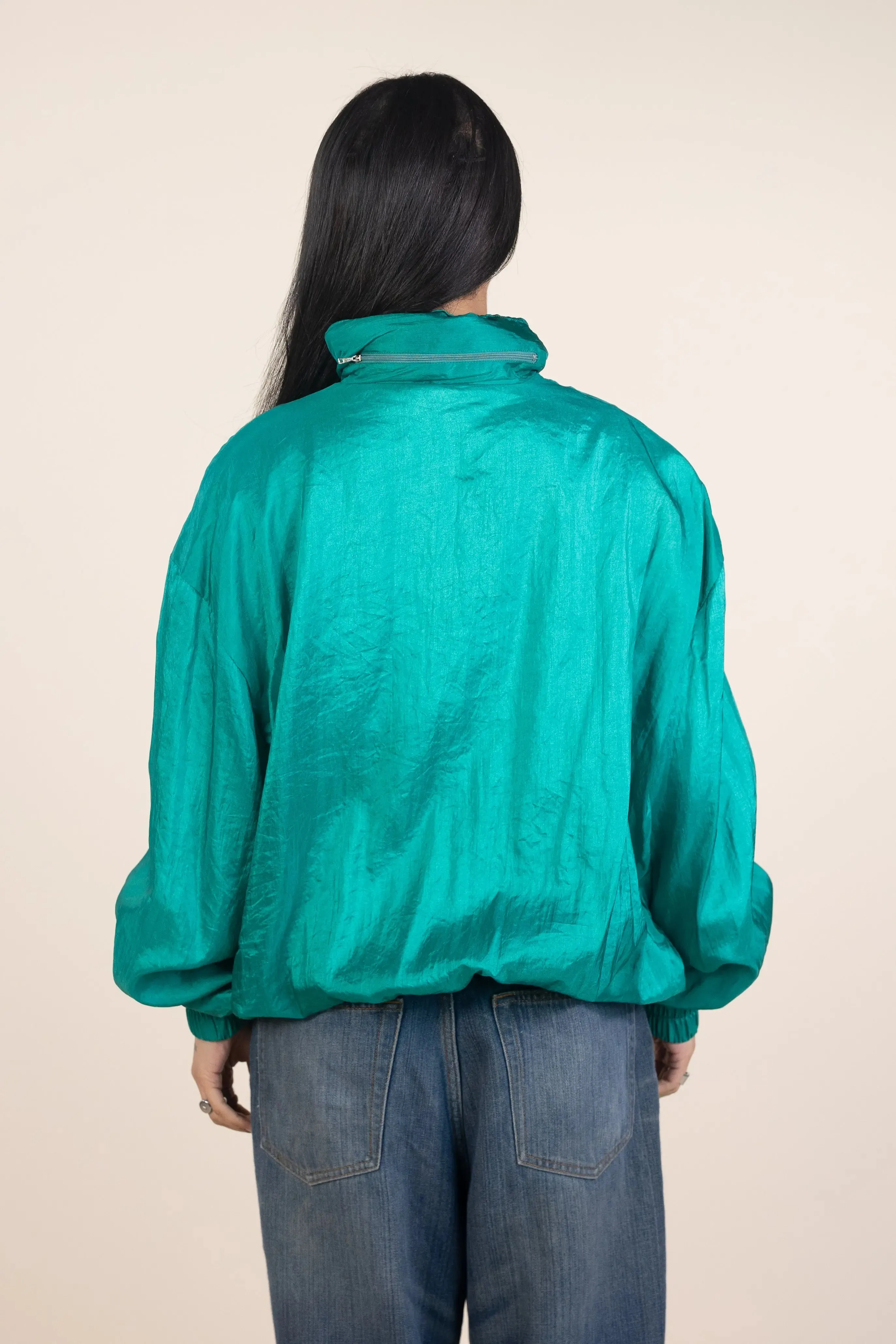 90s Crinkle Track Jacket