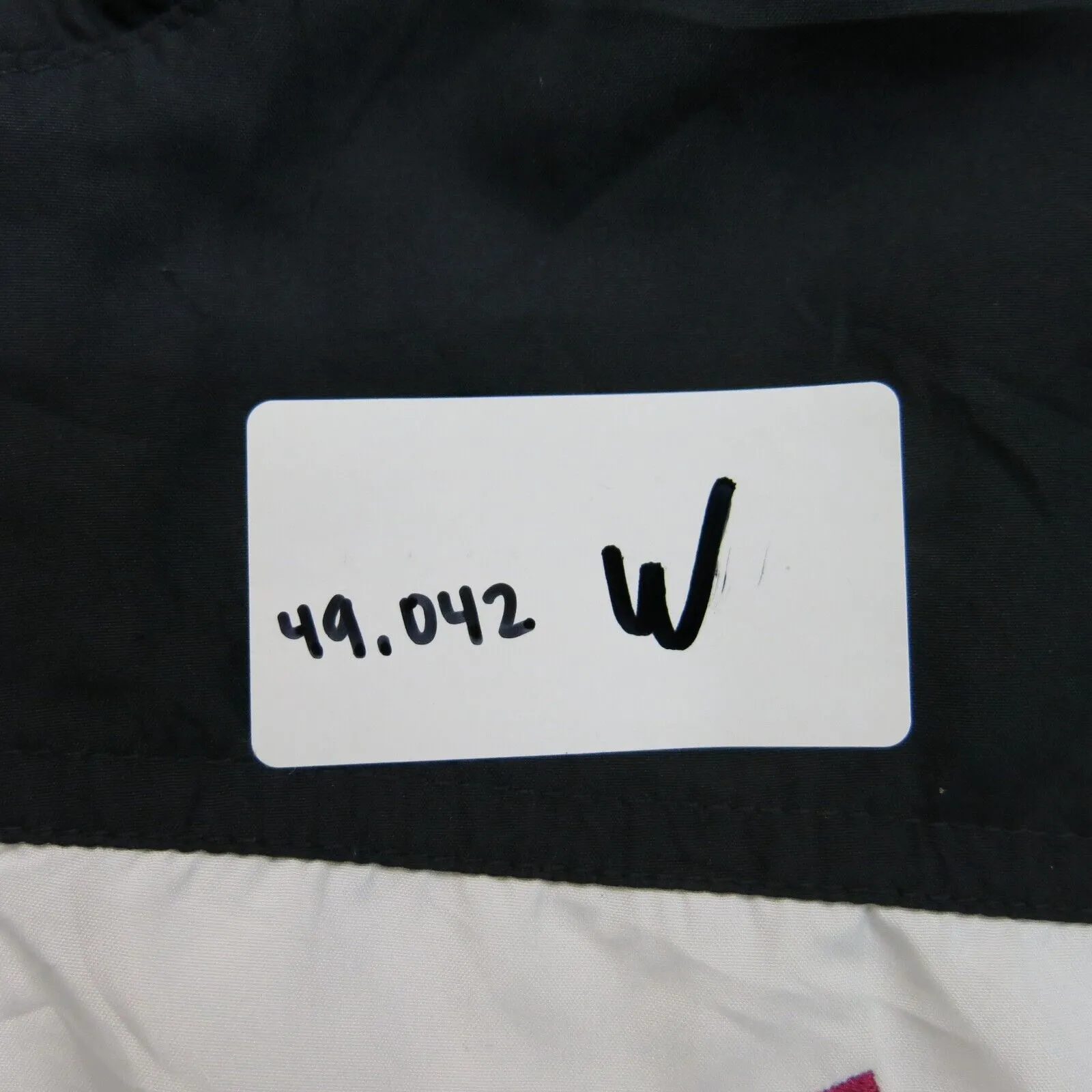 Adidas Womens Track Jacket Full Zip Up Long Sleeves Mock Neck White Size Small