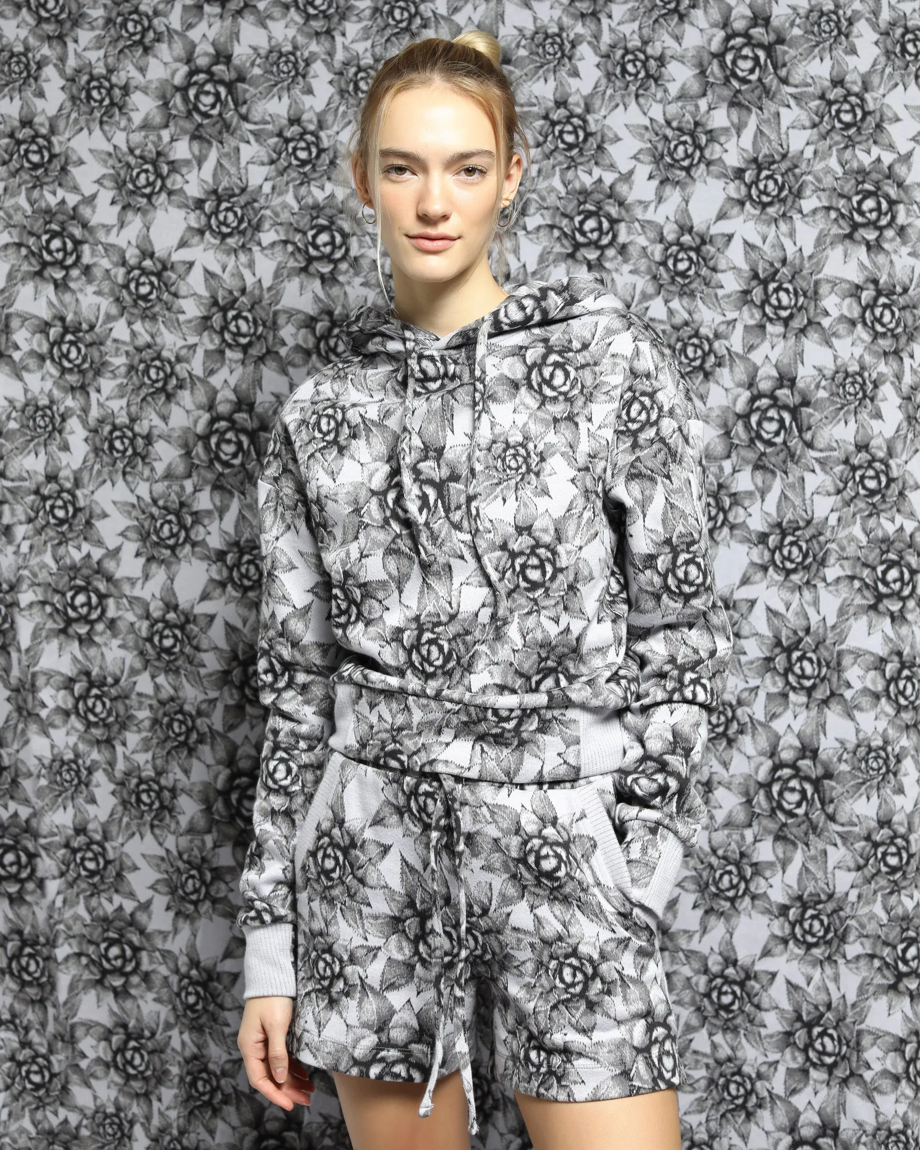 Agave Hyper Reality Knit Hoodie (FINAL SALE)