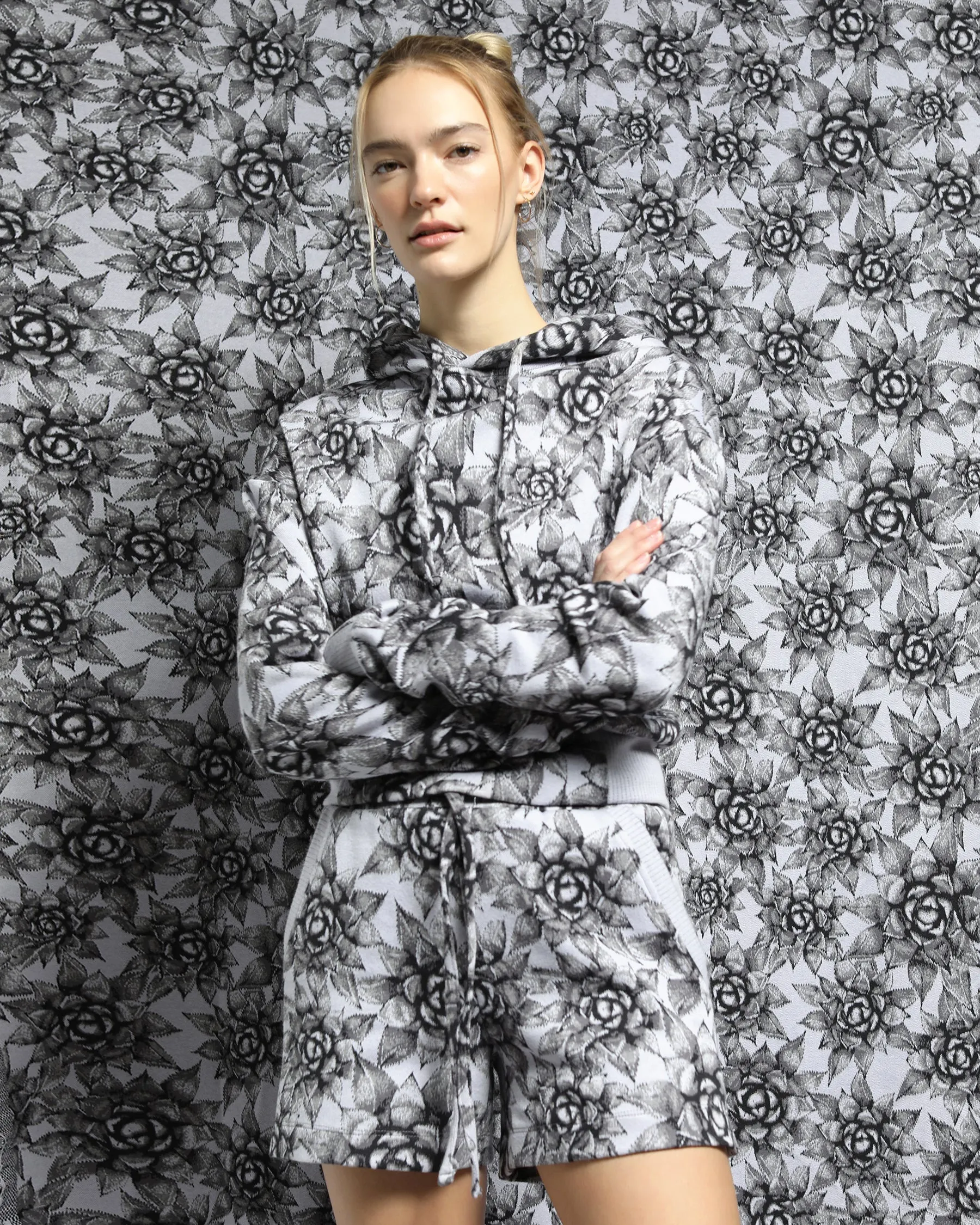 Agave Hyper Reality Knit Hoodie (FINAL SALE)