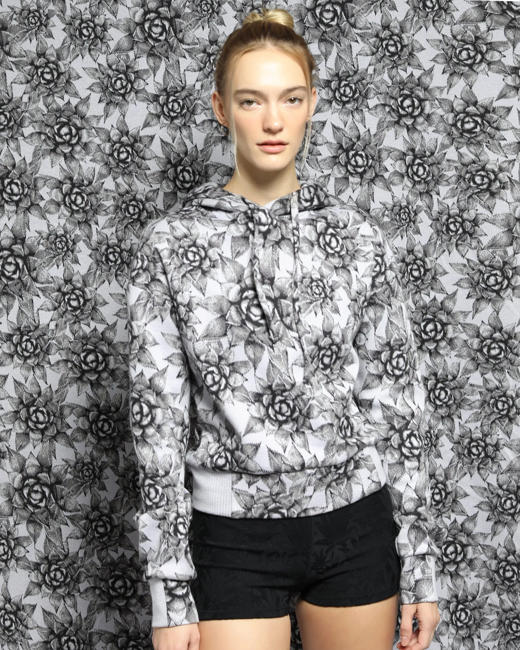 Agave Hyper Reality Knit Hoodie (FINAL SALE)