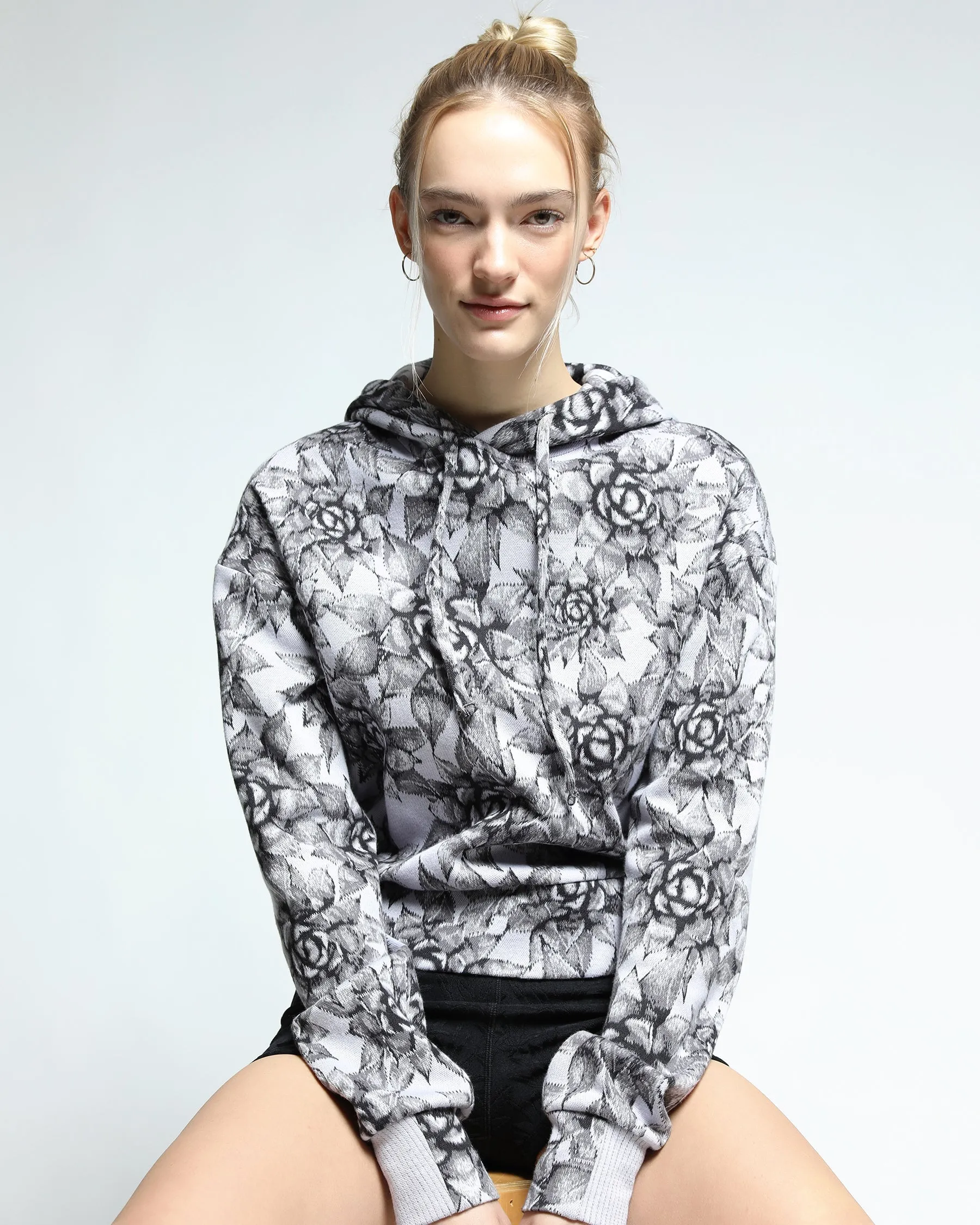 Agave Hyper Reality Knit Hoodie (FINAL SALE)