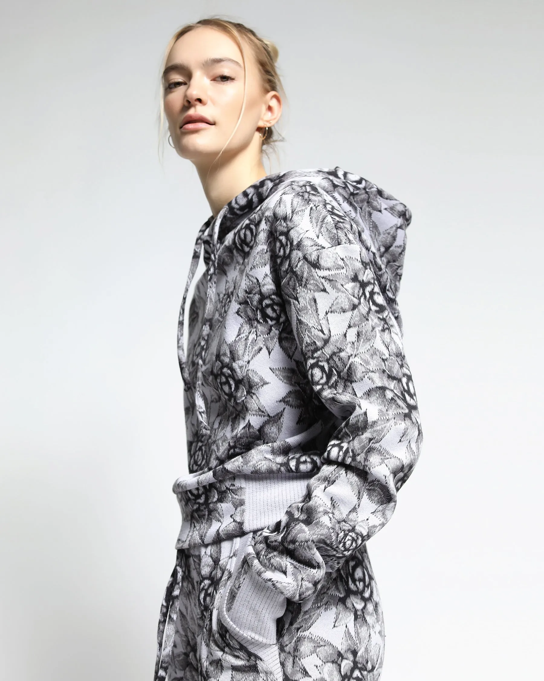 Agave Hyper Reality Knit Hoodie (FINAL SALE)