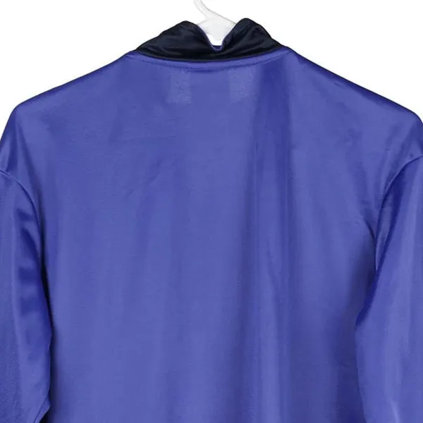Age 12-13 Diadora Spellout Track Jacket - 2XL Blue Polyester