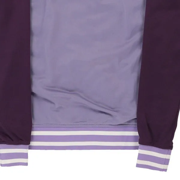Age 12-13 Kappa Track Jacket - Small Purple Polyester