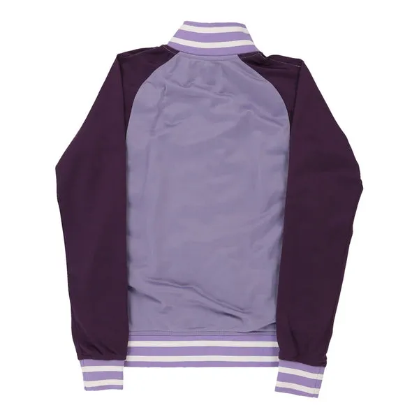 Age 12-13 Kappa Track Jacket - Small Purple Polyester