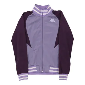 Age 12-13 Kappa Track Jacket - Small Purple Polyester