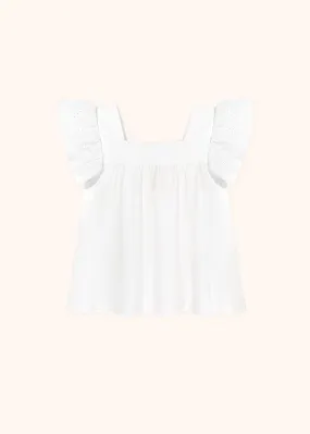 Angel Ruffle Blouse