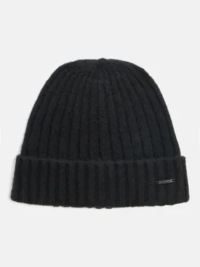 Antony Morato Men Black Solid Beanie