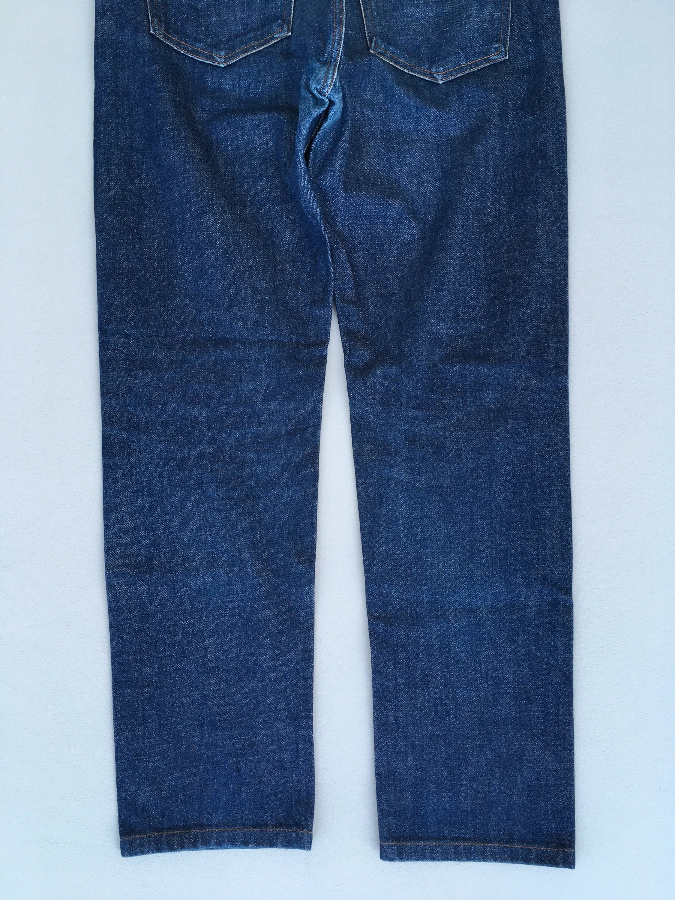 APC France Indigo Blue Selvedge Jeans Size 32x29