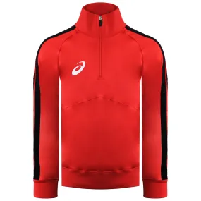 Asics Floorball Kids Red Track Jacket