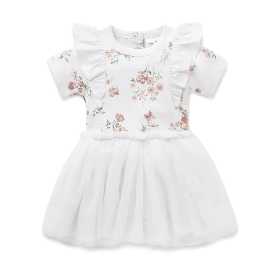 Aster & Oak Primrose Tutu Dress - White