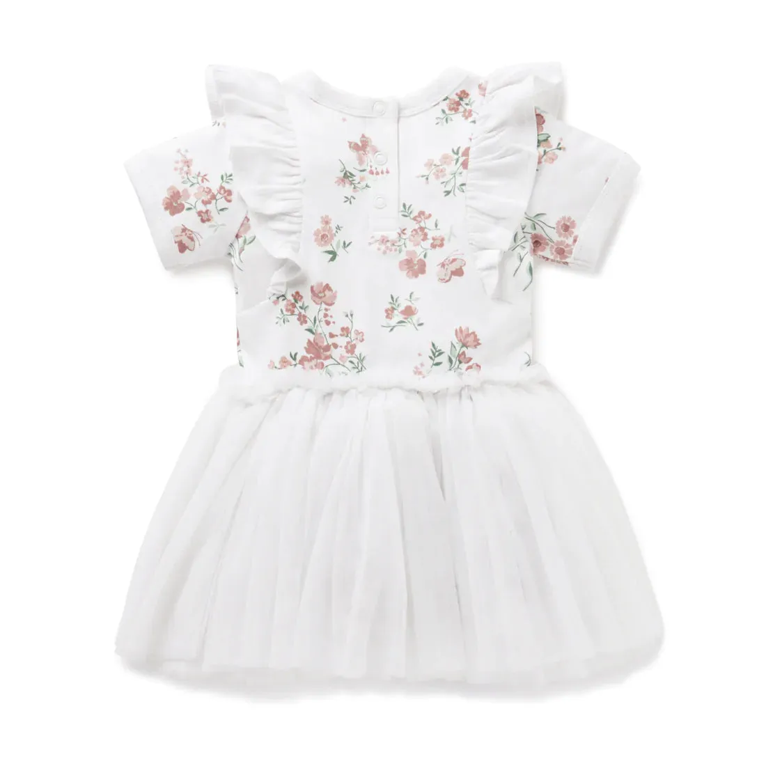 Aster & Oak Primrose Tutu Dress - White