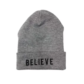Believe Beanie - Gray