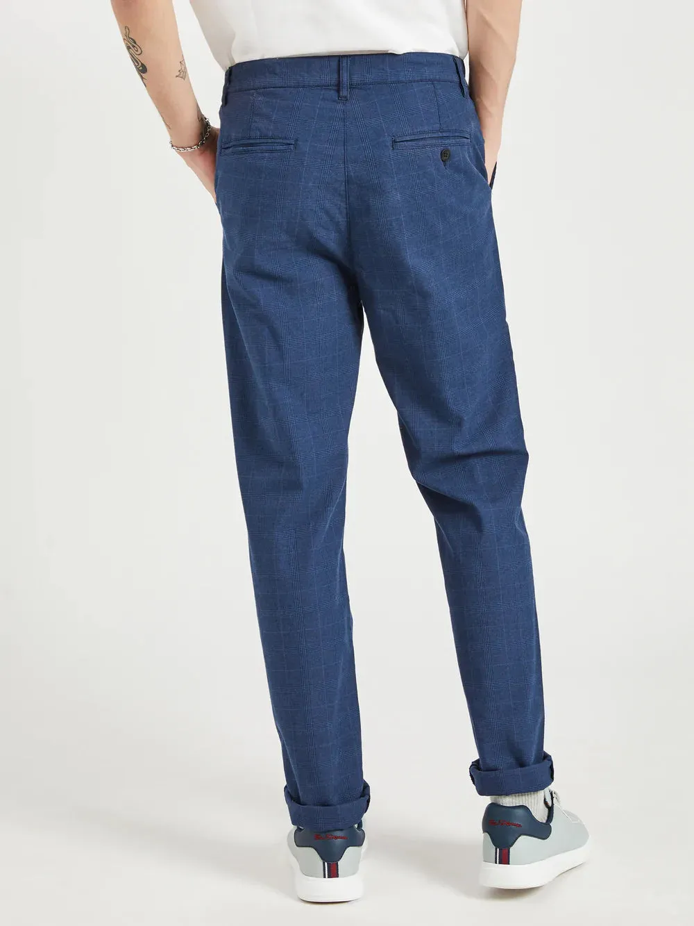 Ben Sherman Tonal Plaid Pant