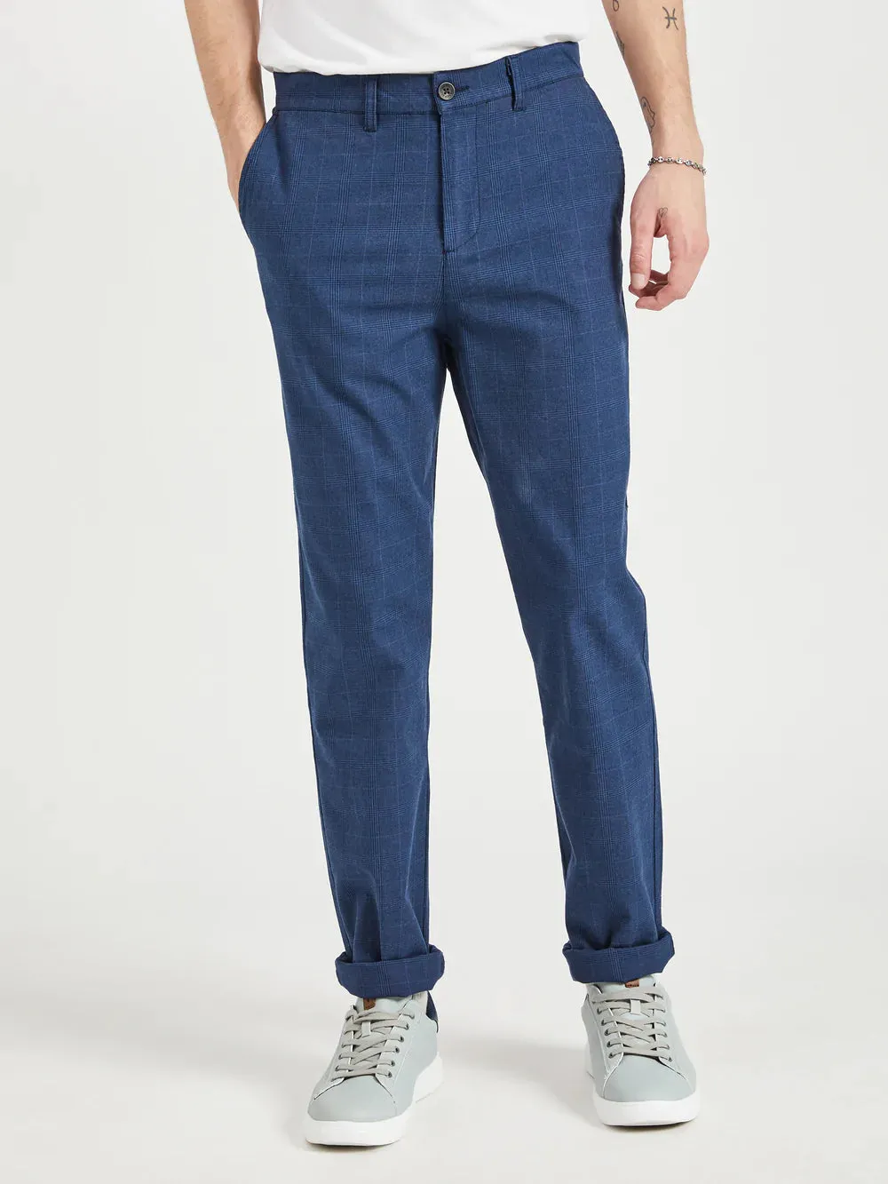 Ben Sherman Tonal Plaid Pant