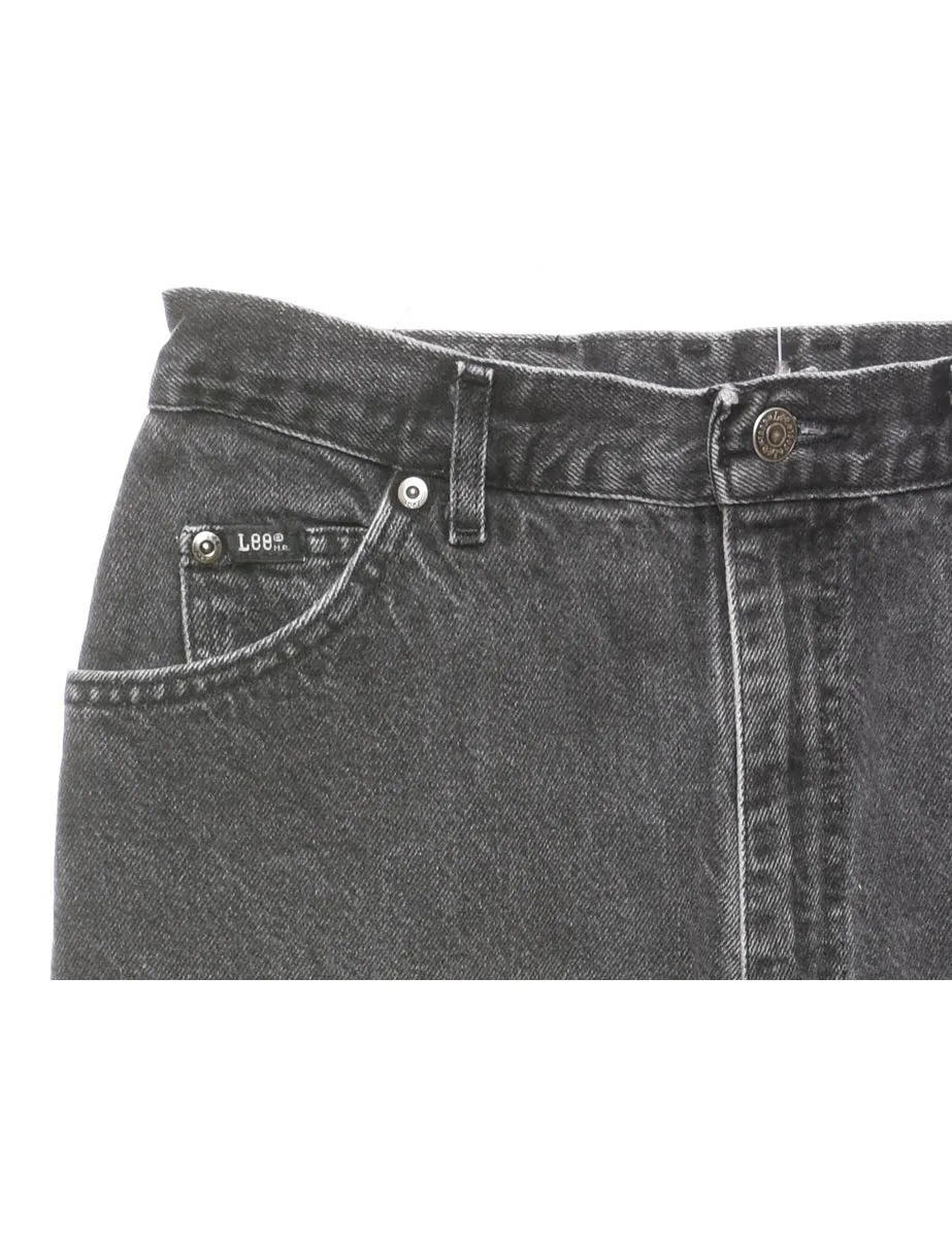 Black Lee Tapered Jeans - W28 L28