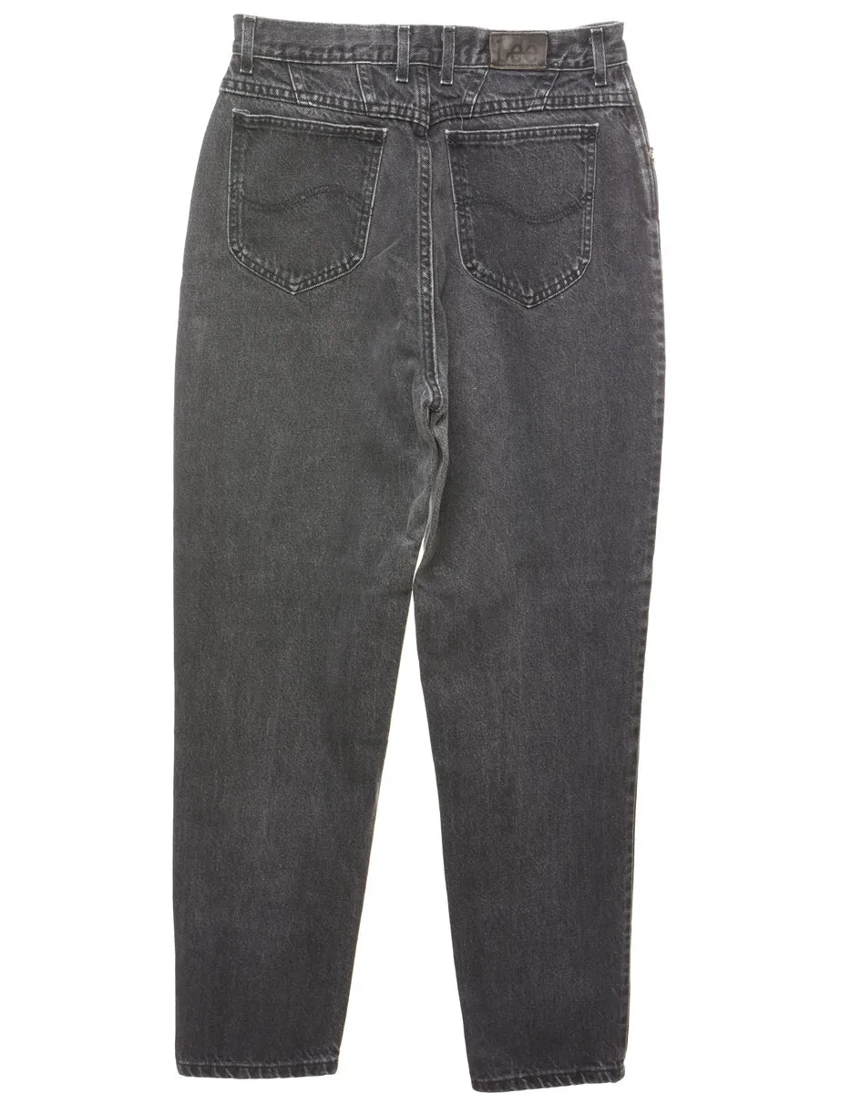 Black Lee Tapered Jeans - W28 L28
