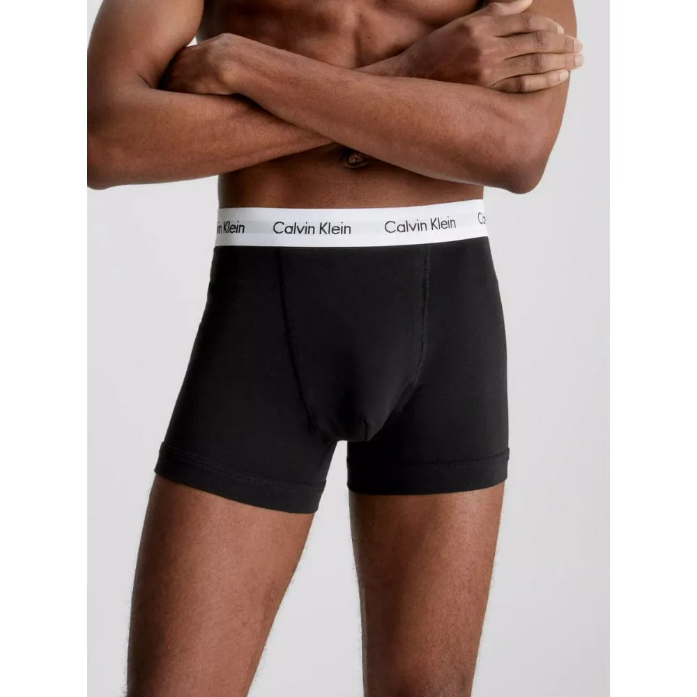 Calvin Klein 3 Pack Boxer Briefs Modern Cotton in Black