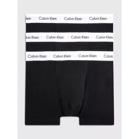Calvin Klein 3 Pack Boxer Briefs Modern Cotton in Black