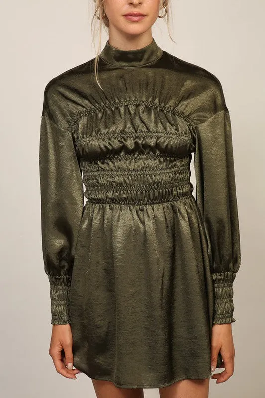 Camielle Smocked Detail Dress
