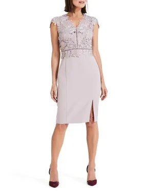 Caroline Lace Bodice Dress