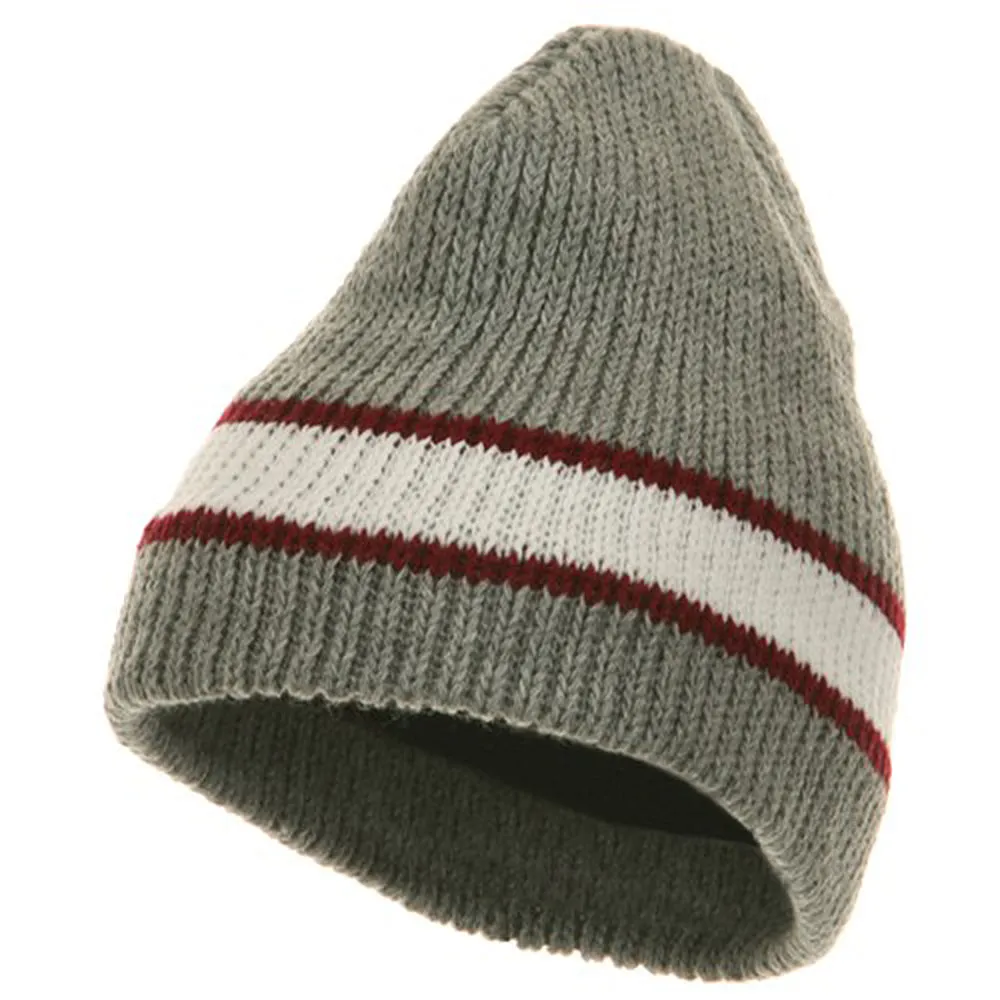 Center Stripe Beanie