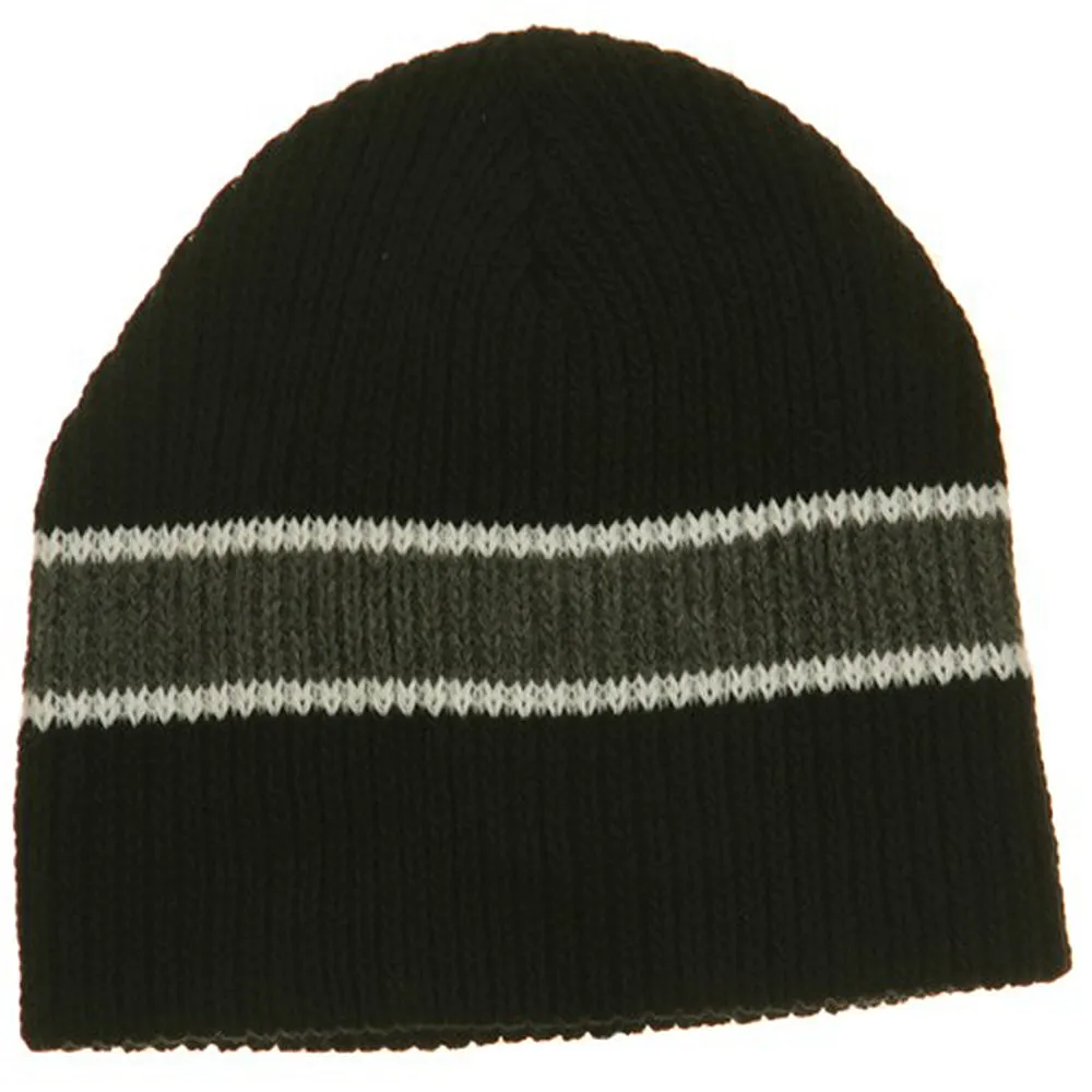 Center Stripe Beanie