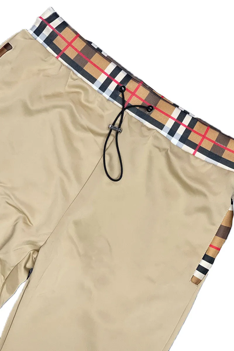 Checkered Detail Track Jacket Set | BespokeBrothers®
