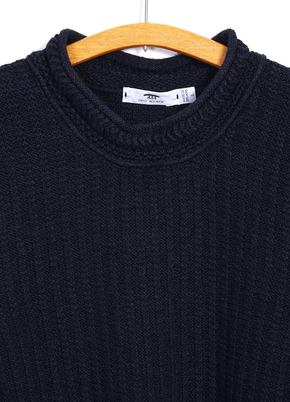CHEVRON C/N  | Chevron Knit | Navy