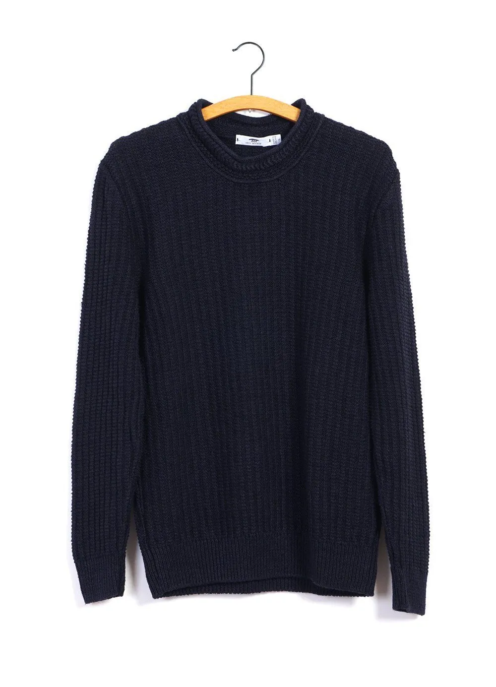 CHEVRON C/N  | Chevron Knit | Navy