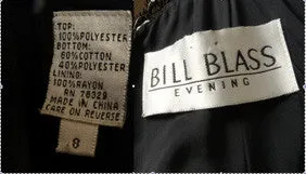 Circa 1980s Bill Blass Evening Dress