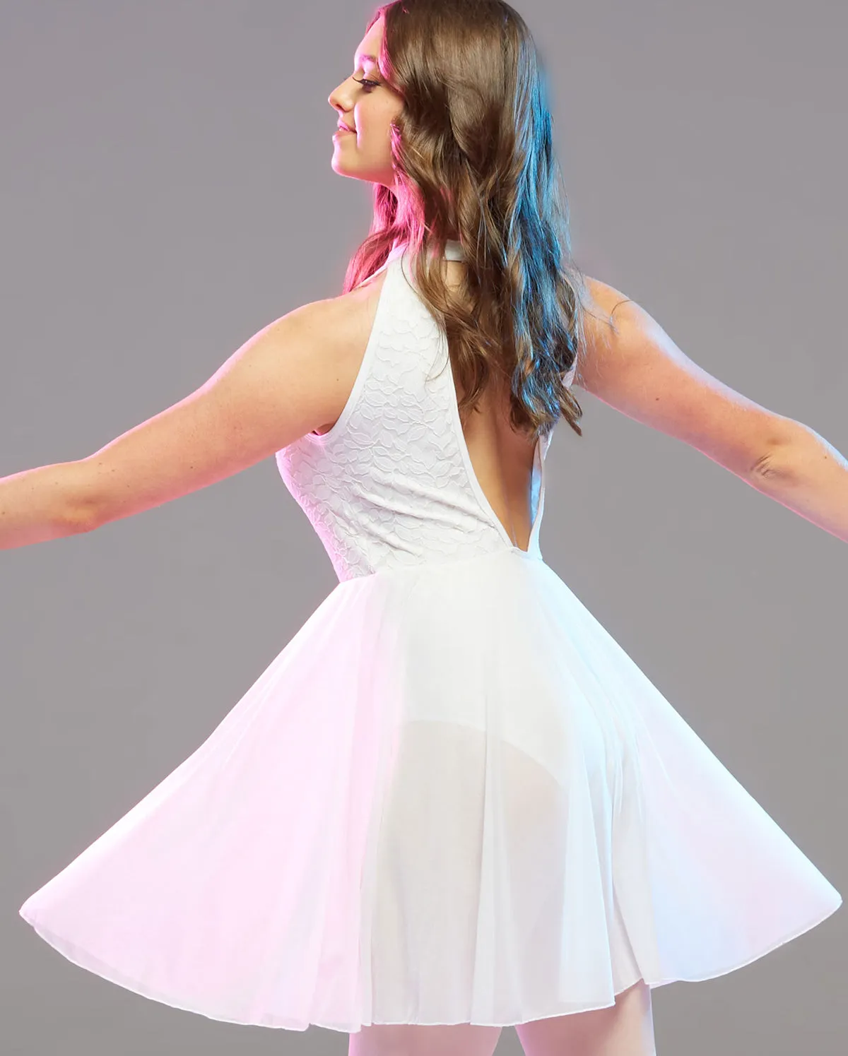 CLEARANCE, Studio 7, AMELIA LYRICAL DRESS, White, Adults, ADD23