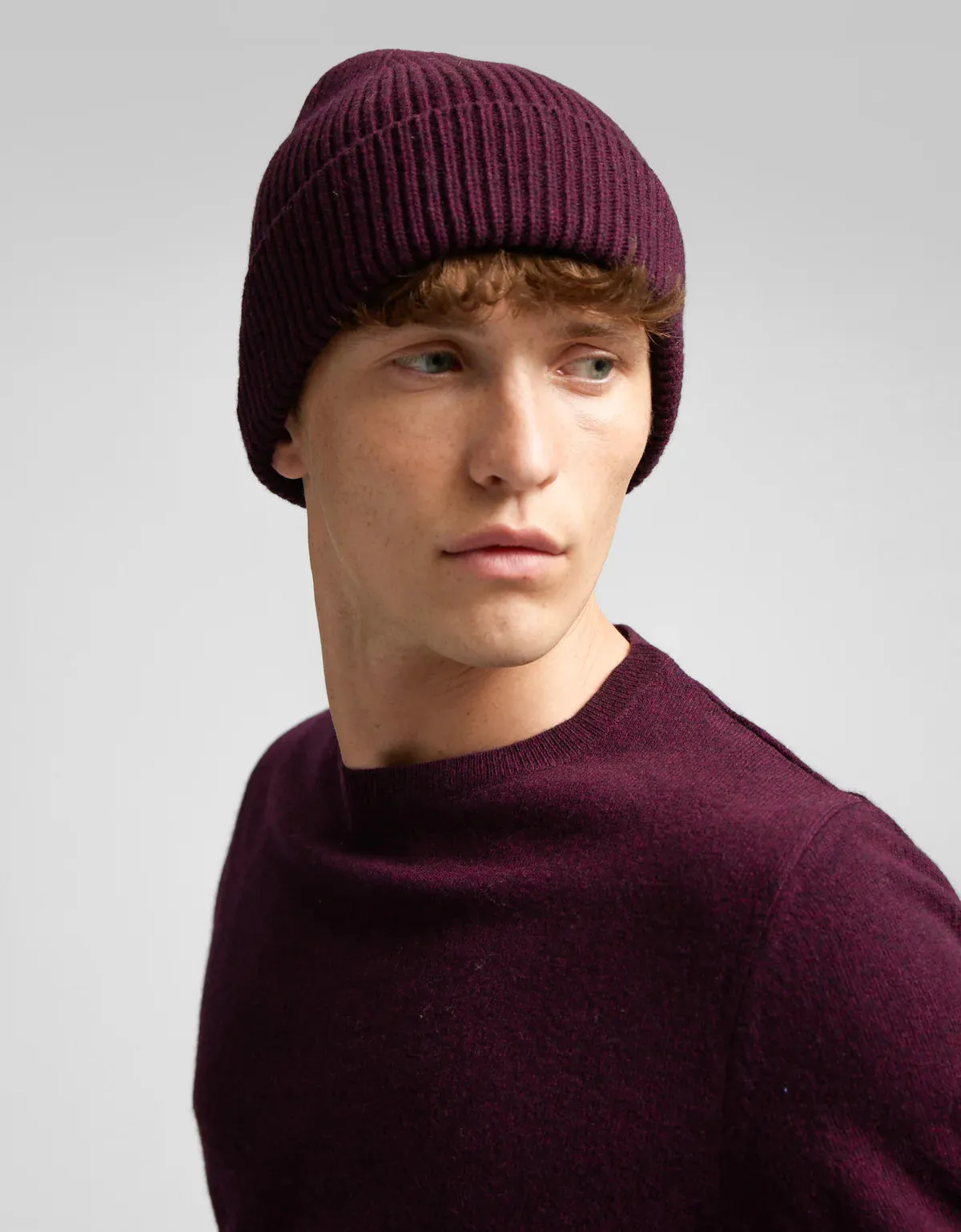 Colorful Standard Merino Wool Beanie Scarlet Red