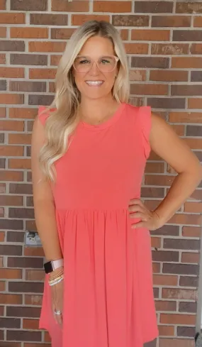 Cora Ruffle dress