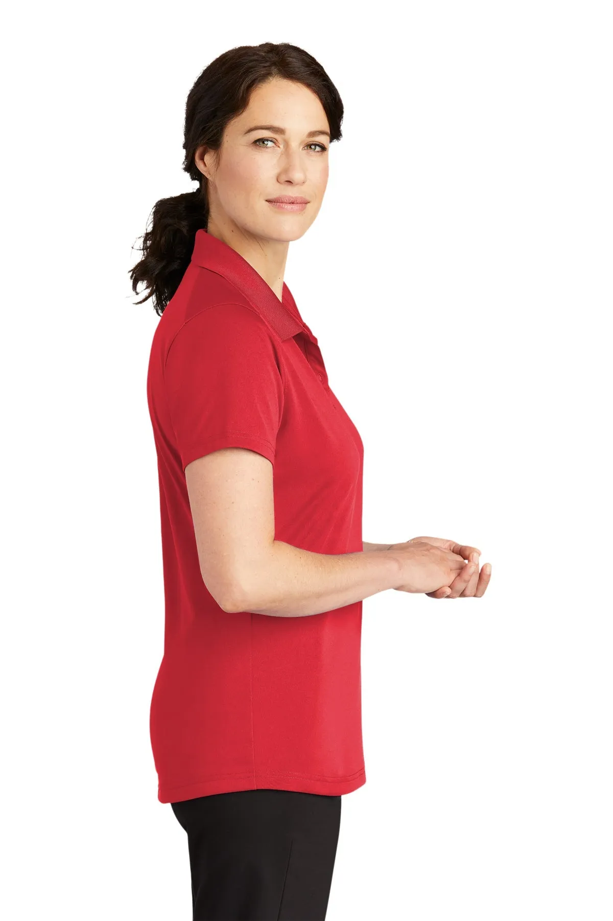 CornerStone Ladies Lightweight Polo, Red