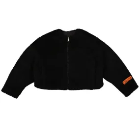Cropped Fleece Jacket