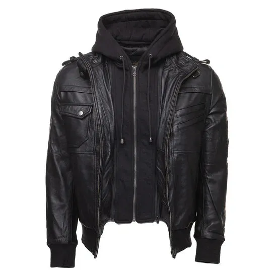 Daniel Clark Hooded Bomber Jacket