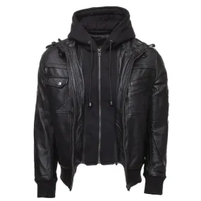 Daniel Clark Hooded Bomber Jacket
