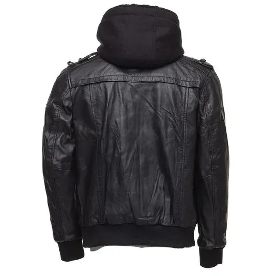 Daniel Clark Hooded Bomber Jacket