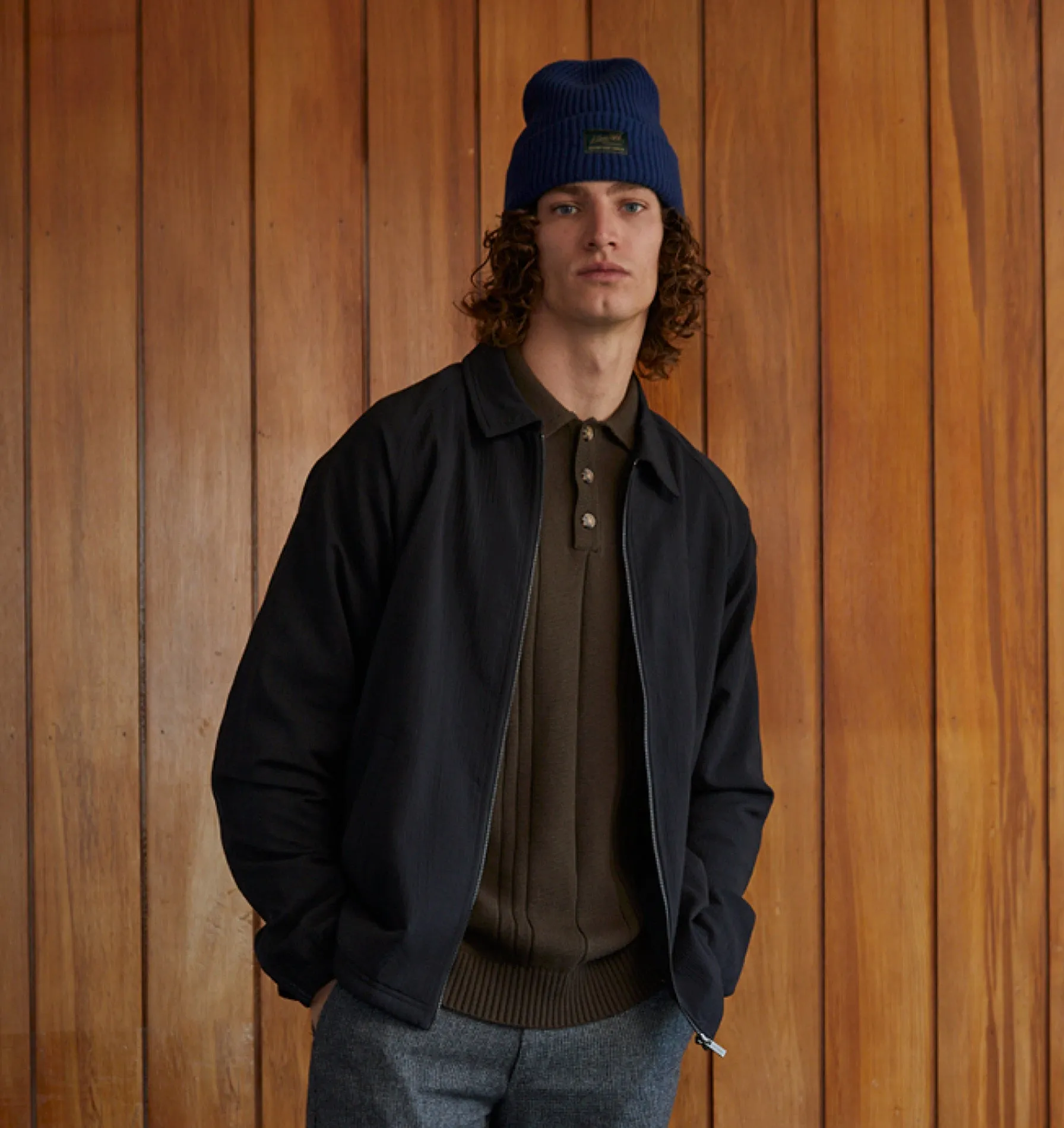 Detroit Beanie - Navy