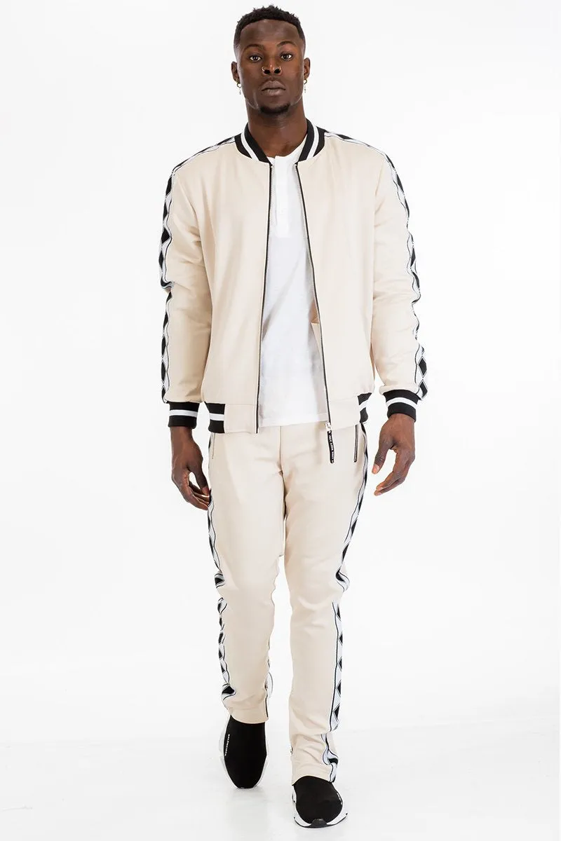 DIAMOND TAPE TRACK JACKET