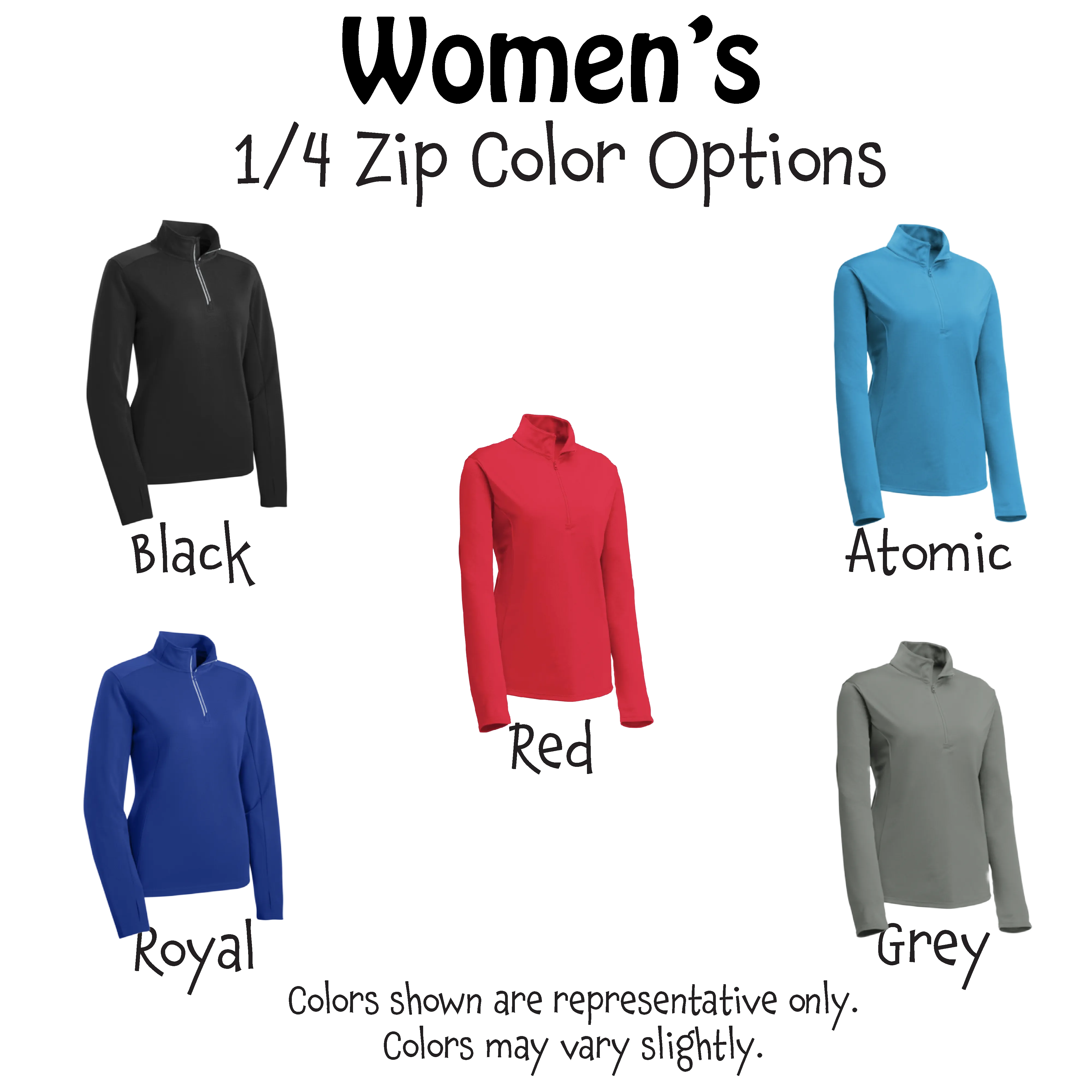 Don't Get Smashed (Pickleball Color Patriotic Star) | Women's 1/4 Zip Pullover Athletic Shirt | 100% Polyester