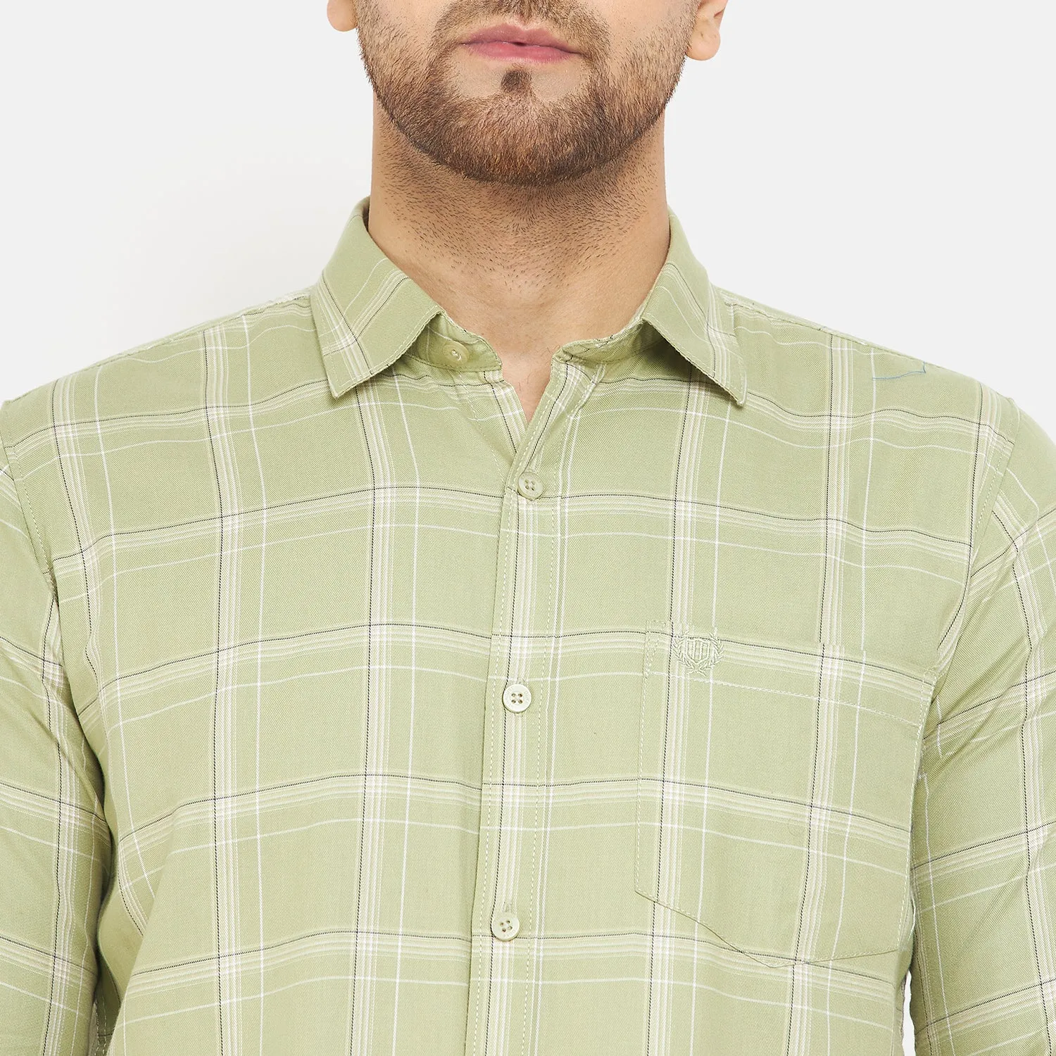 Duke Stardust Men Full Sleeve Cotton Shirt (SDO6CKO)
