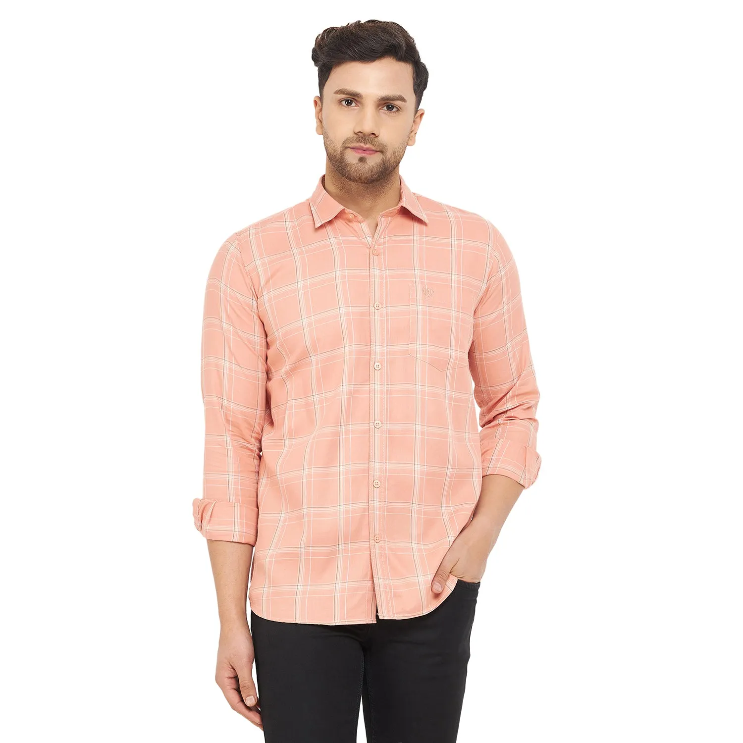Duke Stardust Men Full Sleeve Cotton Shirt (SDO6CKO)