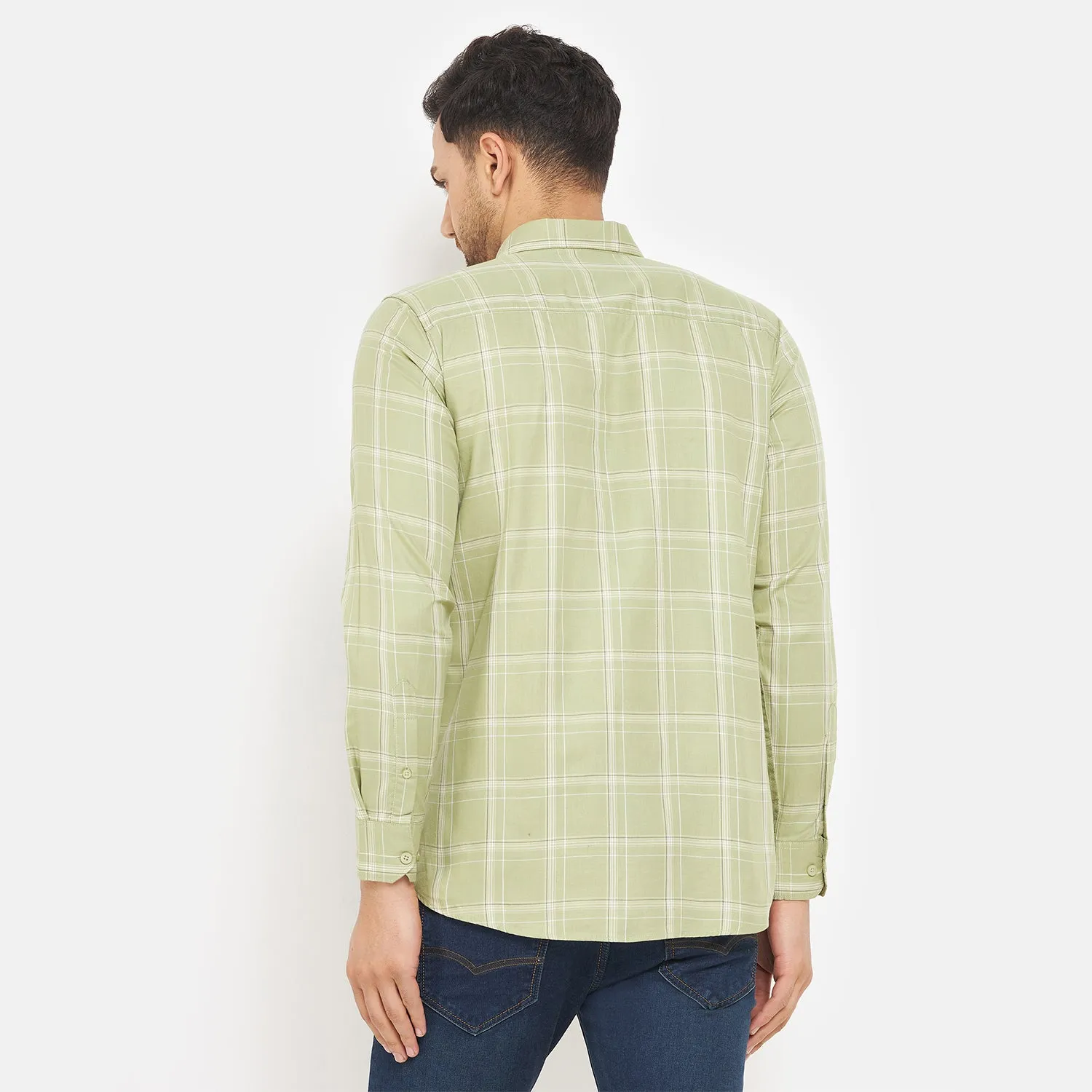 Duke Stardust Men Full Sleeve Cotton Shirt (SDO6CKO)