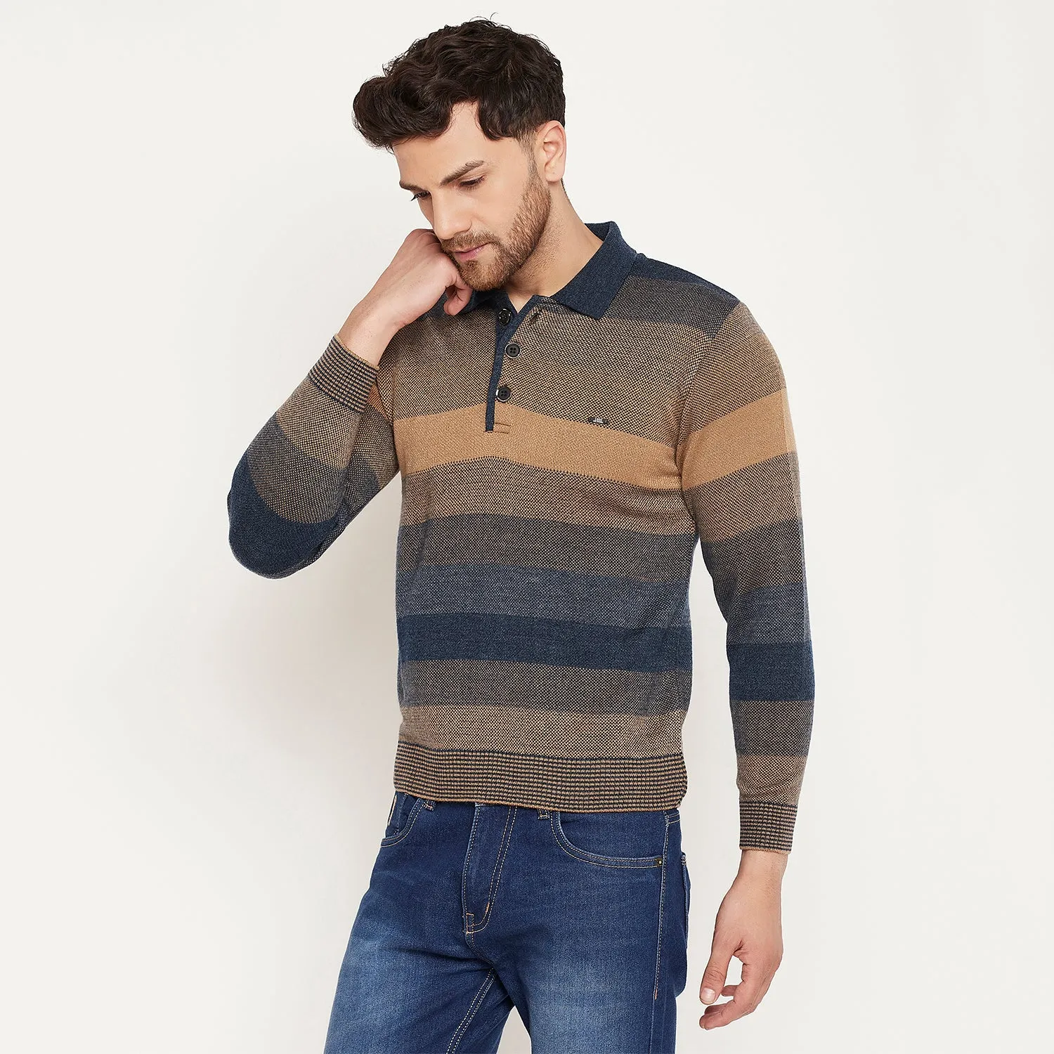 Duke Stardust Men Full Sleeve Pullover (SDS2183)