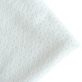 Eyelet Knit | White