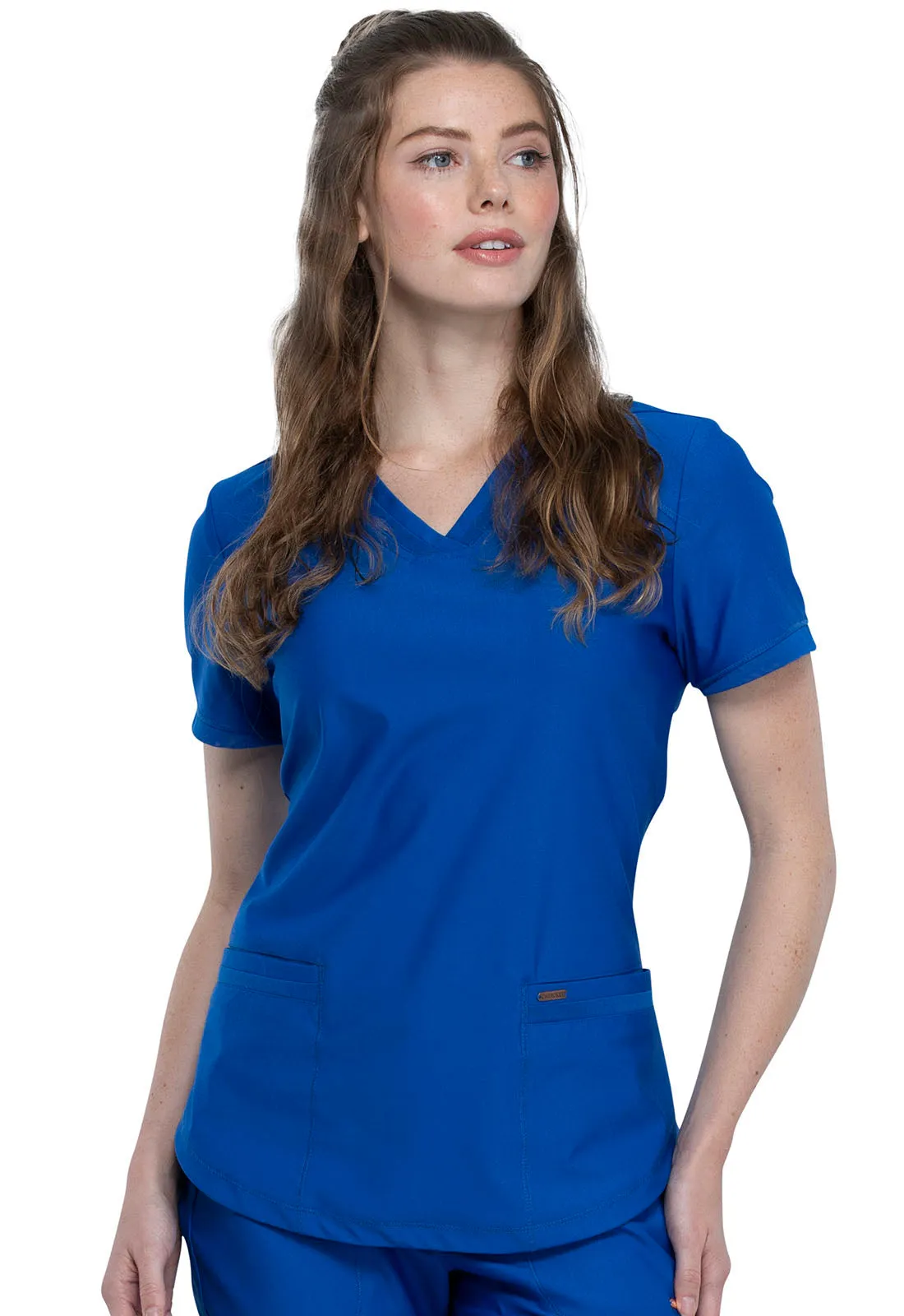 Form - Women's V-Neck Solid Top