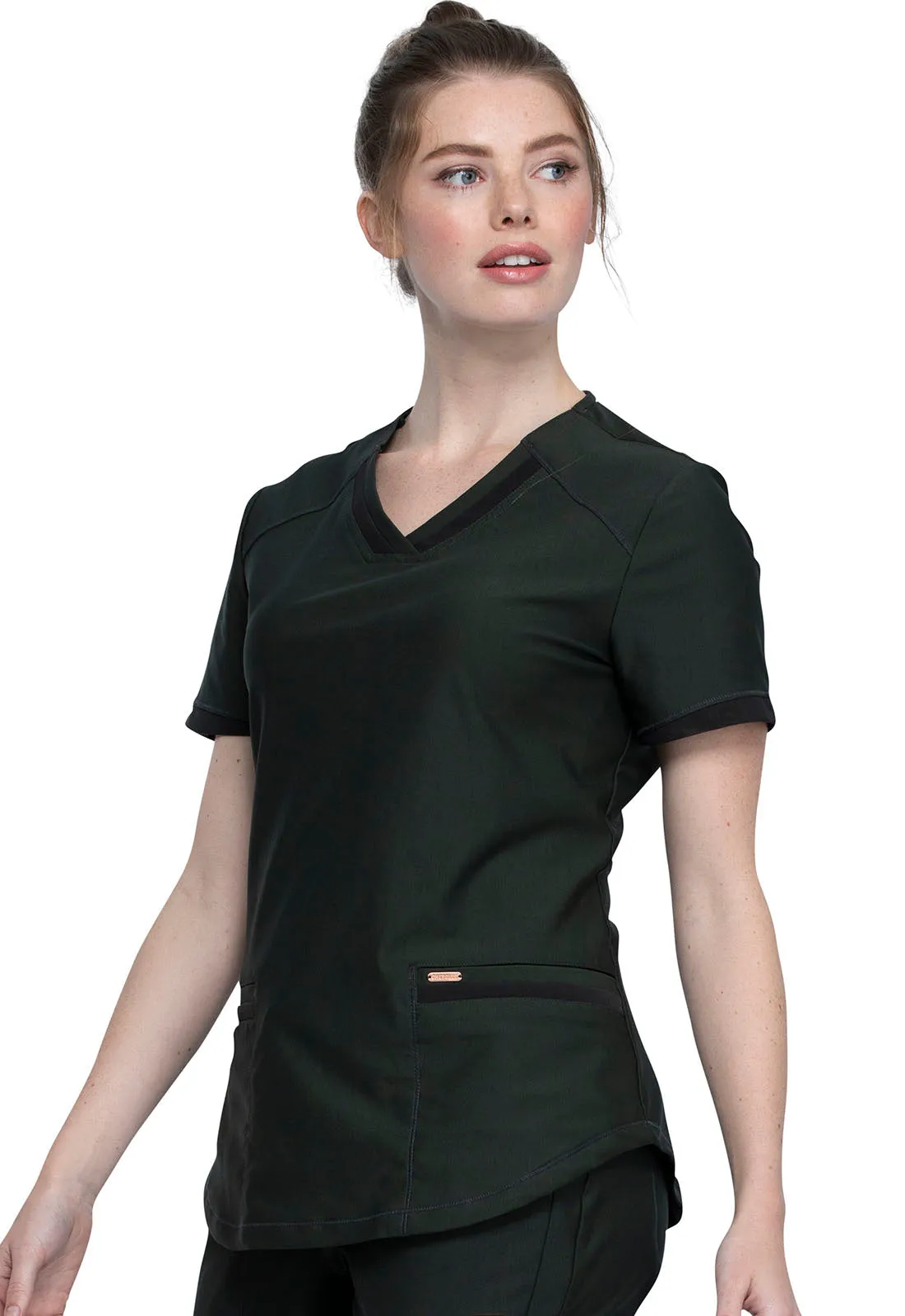 Form - Women's V-Neck Solid Top
